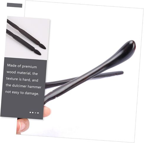 Ebony Wood Dulcimer Hammer Mallets Professional Practice Sticks Replacement Accessory for Yangqin Chinese Dulcimer Instrument in Saudi Arabia