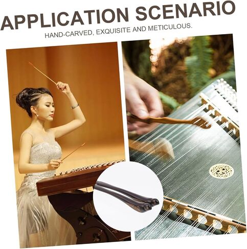 Ebony Dulcimer Practice Hammers with Bucket Bird-shaped Ebony Musical Instrument Parts for Yangqin and Practical Replacement Accessories for Beginners and Professionals in Saudi Arabia