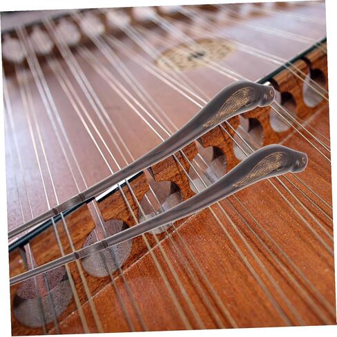 Ebony Dulcimer Practice Hammers with Bucket Bird-shaped Ebony Musical Instrument Parts for Yangqin and Practical Replacement Accessories for Beginners and Professionals in Saudi Arabia