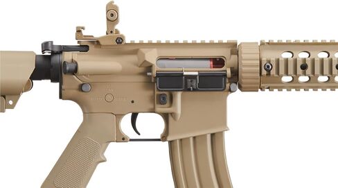 لانسر التكتيكي Gen 2 SD M4 بوليمر (سكة حديدية طويلة) - بندقية Piactinny Rail AEG كاملة/شبه تلقائية مع 0.20 جرام BBS وشاحن وبطارية in Kuwait