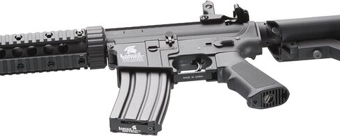 لانسر التكتيكي Gen 2 SD M4 بوليمر (سكة حديدية طويلة) - بندقية Piactinny Rail AEG كاملة/شبه تلقائية مع 0.20 جرام BBS وشاحن وبطارية in Kuwait
