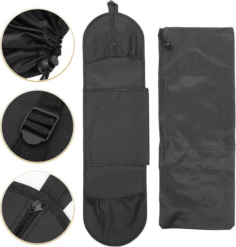 BESPORTBLE Skateboard Sling Bag Durable Shoulder Carrier Lightweight Portable Skateboard Storage for Longboard Professional Design with Strap for Users in Saudi Arabia