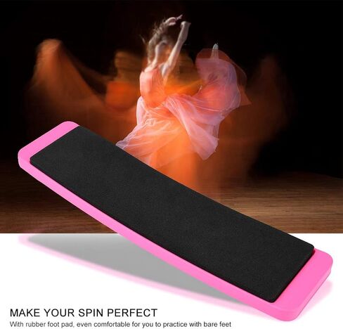 Agatige Dance Turn Board، لوحة دوارة للتزلج على الجليد في رقص الباليه، مغازل التزلج على الجليد، لوحة دوارة احترافية لمعدات لوحة التدريب للراقصين، ومتزلجي الجليد، ولاعبي الجمباز، 11.2 × 3 × 0.7 بوصة in Saudi Arabia