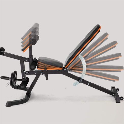 Weight Bench Heavy Duty Dumbbell Bench Multifunctional Sit-ups Bench Home Fitness Equipment for Full Body Workout in Saudi Arabia