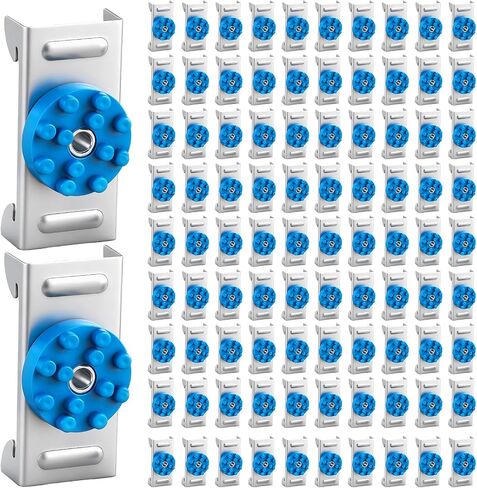 Zonon 100 Pack Soundproofing Sound Isolation Clips Resilient Channel Mounting Clip Reduces Noise from Noisy Neighbors for Apartment Recording Studio Sound Proofing for Walls and Ceilings (Black) in Saudi Arabia