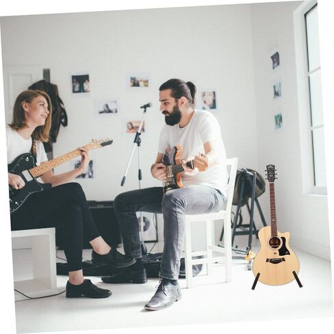 Foldable Violin Support Stand Vertical Holder for Violin Guitar and Musical Instruments Portable and Ergonomic Design for Easy Carrying and Use Durable Construction for Performance in Saudi Arabia
