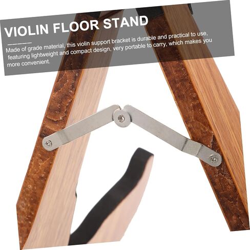 Foldable Violin Support Stand Vertical Holder for Violin Guitar and Musical Instruments Portable and Ergonomic Design for Easy Carrying and Use Durable Construction for Performance in Saudi Arabia