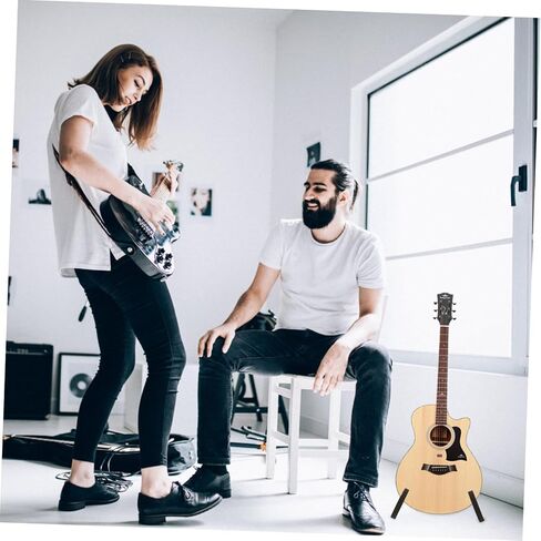 Foldable Violin Support Stand Vertical Holder for Violin Guitar and Musical Instruments Portable and Ergonomic Design for Easy Carrying and Use Durable Construction for Performance in Saudi Arabia