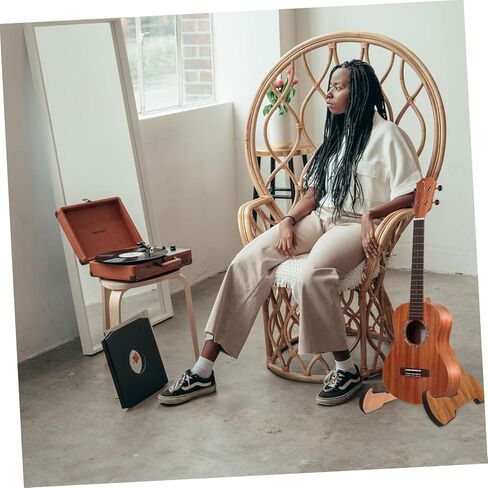 Foldable Violin Support Stand Vertical Holder for Violin Guitar and Musical Instruments Portable and Ergonomic Design for Easy Carrying and Use Durable Construction for Performance in Saudi Arabia