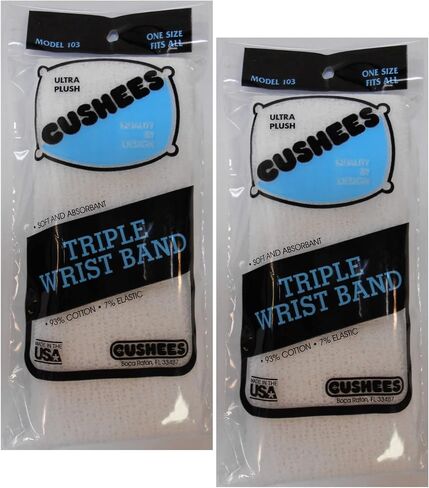 Cushees.com™ Triple-Wide Wristband (1 Pair/Unit) in Saudi Arabia