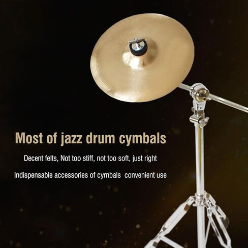 10Pcs Round Soft Cymbal Stand Drum Felts Washer Replacement Enhance Your Drum Kit Sound and Protect Your Cymbals felt pads in Saudi Arabia