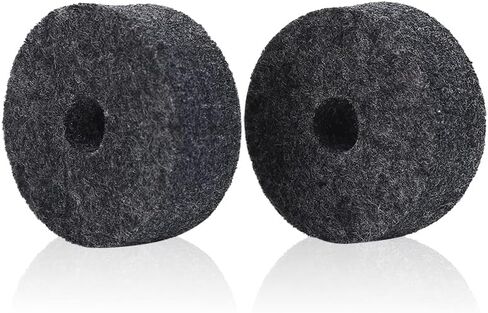 10Pcs Round Soft Cymbal Stand Drum Felts Washer Replacement Enhance Your Drum Kit Sound and Protect Your Cymbals felt pads in Saudi Arabia