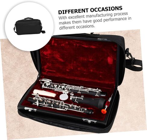 Yardwe Oboe Bag Durable Single Shoulder Handbag for Instrument Storage Convenient Zipper Design High Density Wear Resistant for Oboe Protection in Saudi Arabia