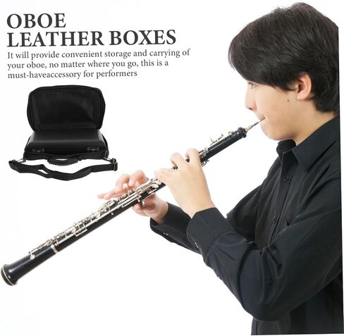 VANZACK Oboe Accessories حقيبة جيتار صوتية محمولة حافظة صلبة من البولي يوريثان غطاء صندوق تخزين in Kuwait