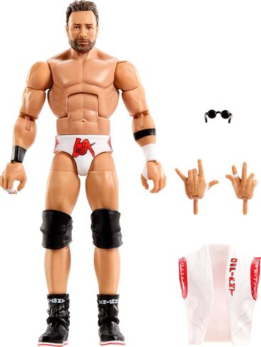 Mattel WWE Elite Action Figure & Accessories، السلسلة #120، 6 بوصة LA Knight قابلة للتجميع مع 25 نقطة مفصلية وأيدي قابلة للتبديل in Saudi Arabia