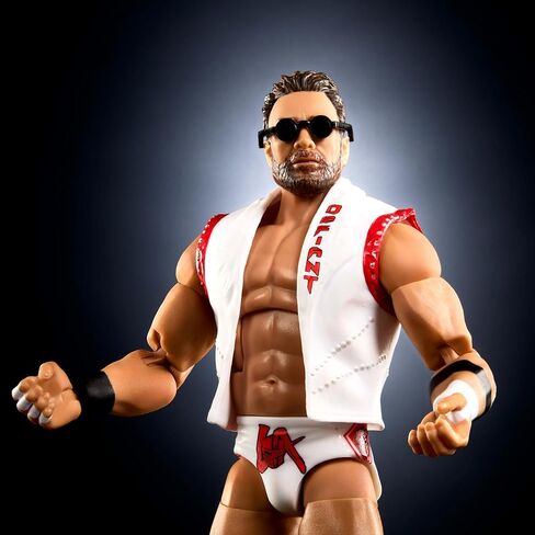 Mattel WWE Elite Action Figure & Accessories، السلسلة #120، 6 بوصة LA Knight قابلة للتجميع مع 25 نقطة مفصلية وأيدي قابلة للتبديل in Saudi Arabia