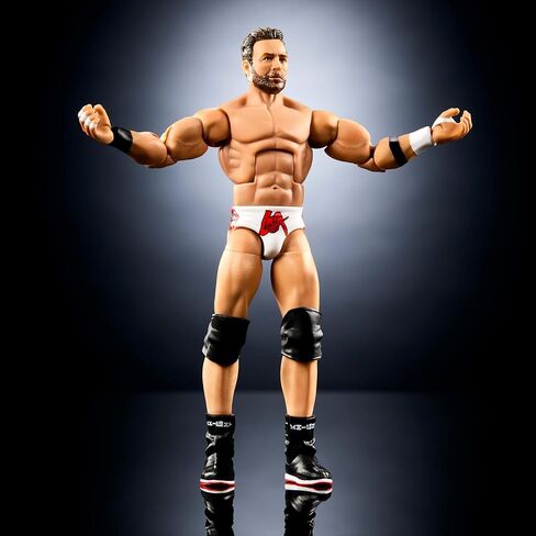 Mattel WWE Elite Action Figure & Accessories، السلسلة #120، 6 بوصة LA Knight قابلة للتجميع مع 25 نقطة مفصلية وأيدي قابلة للتبديل in Saudi Arabia