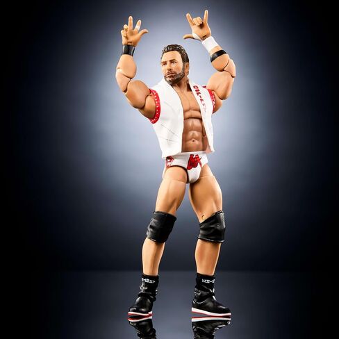 Mattel WWE Elite Action Figure & Accessories، السلسلة #120، 6 بوصة LA Knight قابلة للتجميع مع 25 نقطة مفصلية وأيدي قابلة للتبديل in Saudi Arabia