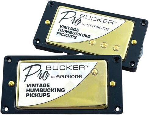 مجموعة واحدة من التقاطات KHLESBY ProBucker الكلاسيكية ألنيكو عتيقة من Humbucking مكونة من 5 سلك أساسي ذهبي للجيتار الكهربائي in Kuwait