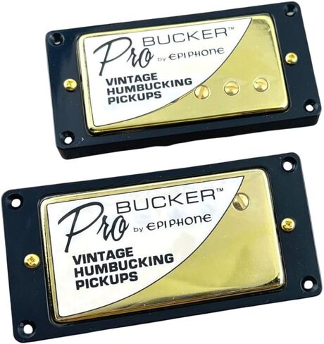 مجموعة واحدة من التقاطات KHLESBY ProBucker الكلاسيكية ألنيكو عتيقة من Humbucking مكونة من 5 سلك أساسي ذهبي للجيتار الكهربائي in Kuwait