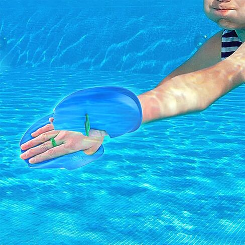 Swimming Paddles | PVC Aquatic Training Paddles,Swimming Pool Equipment with Ergonomic Design for Youth and Adult Beginners in Saudi Arabia
