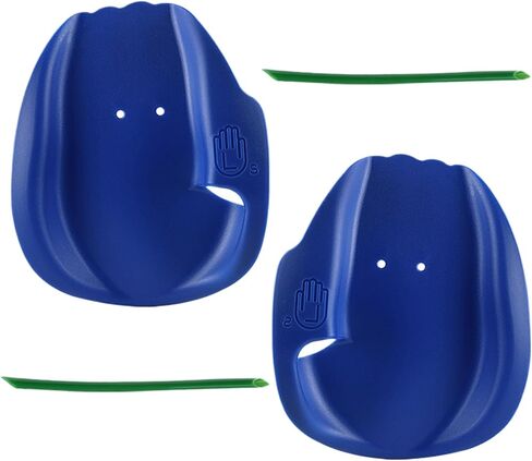 Swim Training Hand Paddles, PVC Water Aerobic Workout Hand Paddles, Ergonomic Design Pool Training Gear for Youth Boys Girls Beginners Teens Men Women in Saudi Arabia