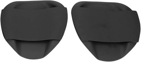 Dioche Ergonomic Swim Training Paddle with Silicone Straps for Increased Propulsion and Safe Swimming - Large Black PP Hand Paddle for Freestyle and All Strokes in Saudi Arabia