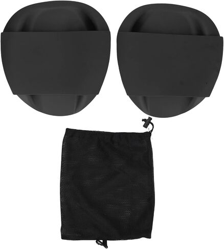 Swim Hand Paddles for Lap Swimming Training, Adjustable Elastic Straps Swim Gear, Improves Speed in Saudi Arabia