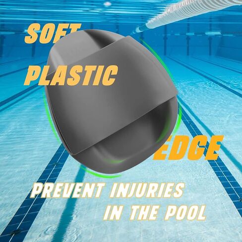 Swim Hand Paddles for Lap Swimming Training, Adjustable Elastic Straps Swim Gear, Improves Speed in Saudi Arabia