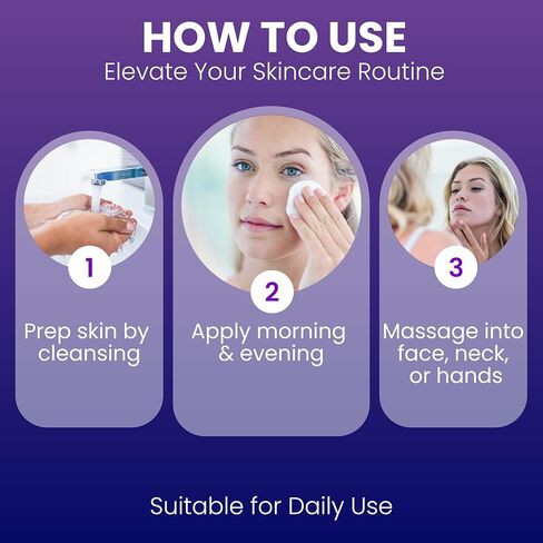 C60 Power Youth Renewal Cream - كريم للعين للتجاعيد والانتفاخ ، العناية بالبشرة المضادة للشيخوخة للنساء والرجال ، مع 99.99 ٪ من C60 نقي ، الببتيدات النحاسية ، والمكونات عالية الجودة - 1 Fl Oz in Kuwait