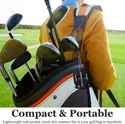 Golf Stroke Counter, Compact Manual Clicker Counter for Golf, Fitness, Events, Easy One-Hand Tally Counter, Durable Umpire Clicker in Saudi Arabia