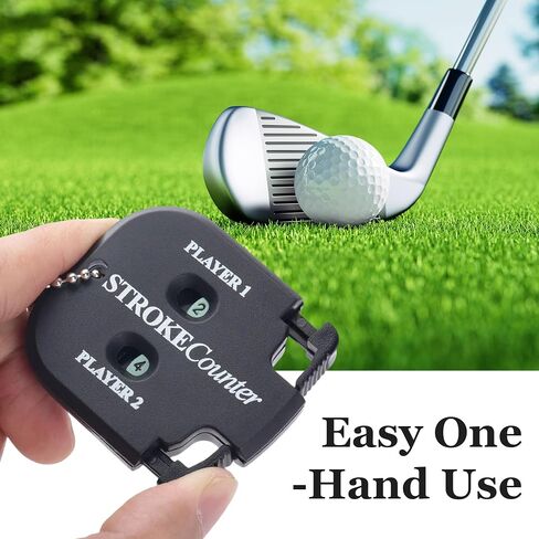 Golf Stroke Counter, Compact Manual Clicker Counter for Golf, Fitness, Events, Easy One-Hand Tally Counter, Durable Umpire Clicker in Saudi Arabia