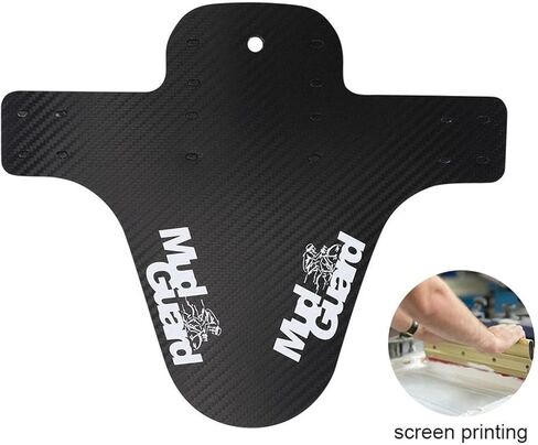Fender Bike Fender Bike Mudguard من ألياف الكربون الأمامية/الخلفية MTB Mountain Bike Wings Mud Guard ملحقات ركوب الدراجات 8 ألوان (اللون: وردي) in Kuwait