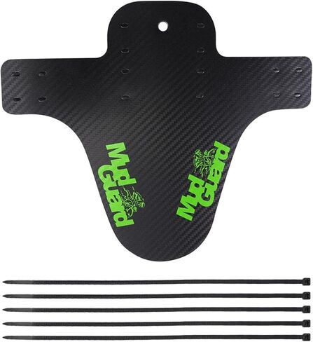 Fender Bike Fender Bike Mudguard من ألياف الكربون الأمامية/الخلفية MTB Mountain Bike Wings Mud Guard ملحقات ركوب الدراجات 8 ألوان (اللون: وردي) in Kuwait
