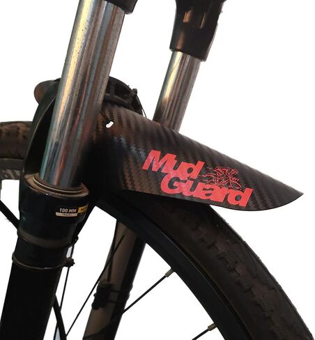 Fender Bike Fender Bike Mudguard من ألياف الكربون الأمامية/الخلفية MTB Mountain Bike Wings Mud Guard ملحقات ركوب الدراجات 8 ألوان (اللون: وردي) in Kuwait