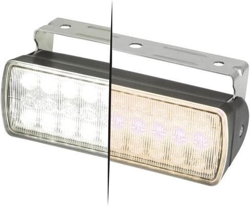Sea Hawk XL Dual Color LED Floodlights - Warm White/White LED - Black Housing in Saudi Arabia