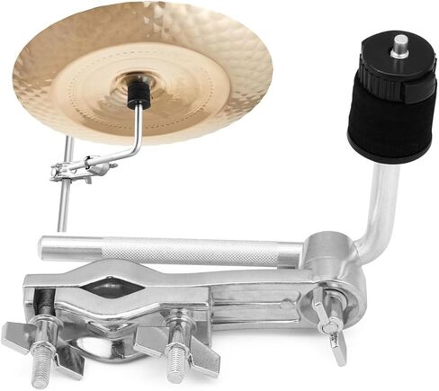 Adjustable Cymbal Extension Arm With Quick-Release Nut & Clamp, Metal L-Rod For Drum Kit, Sturdy Cymbal Attachment in Saudi Arabia