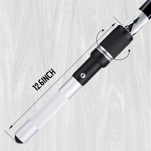 12.6 Inch Pool Cue Extension with Frosted Design, Aluminium Alloy Billiard Cue Sticks Extender Pool Cue Accessories for American Pool Cue/English Pool Cue/Chinese 8-Ball Cue in Kuwait