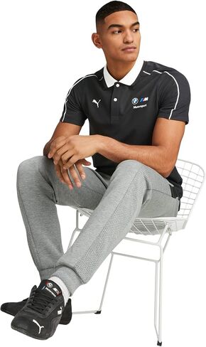 PUMA MENS MENSING BMW M Motorsport Polo ، Black SS25 ، X-Large in Kuwait
