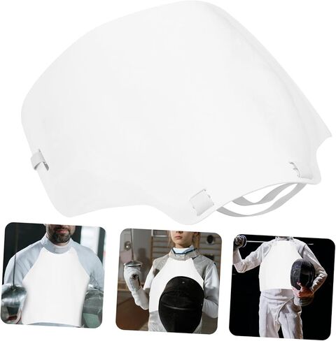 VANZACK Convenient Fencing Chest Protector Lightweight Dual-Layer Guard for Training and Competition Portable and Breathable Chest Accessory for Men Women and Boys and Girls Certified in Saudi Arabia