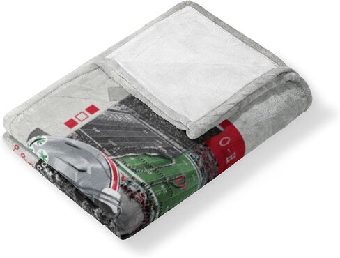 NORTHWEST Ohio State Buckeyes NCAA 2024 FBC Champ Love Silk Touch Throw Blanket 50X60 Inches in Saudi Arabia