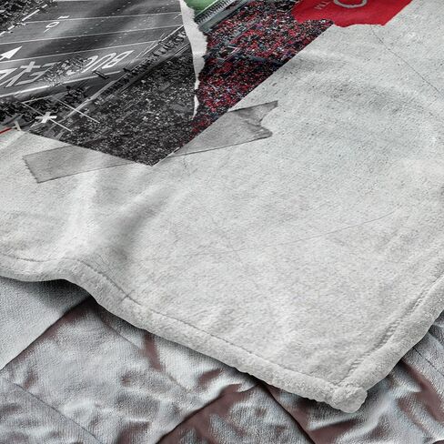 NORTHWEST Ohio State Buckeyes NCAA 2024 FBC Champ Love Silk Touch Throw Blanket 50X60 Inches in Saudi Arabia