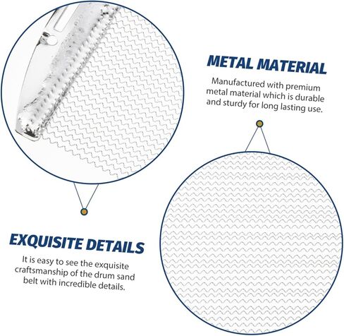 BESPORTBLE 14-Inch Snare Drum Wire Belt Rust-Proof Snare String Belt Accessory Universal Wires for Percussion Instruments in Kuwait