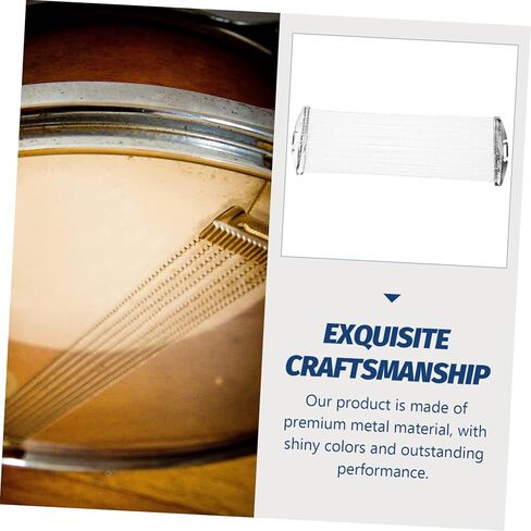 BESPORTBLE 14-Inch Snare Drum Wire Belt Rust-Proof Snare String Belt Accessory Universal Wires for Percussion Instruments in Kuwait