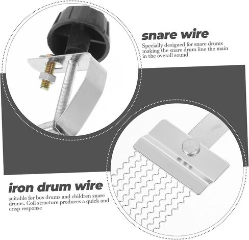 HANABASS 2pcs Snare Drum Wire Replacement Durable Percussion String Belt Sound Spring for Snare Drum Accessories in Saudi Arabia