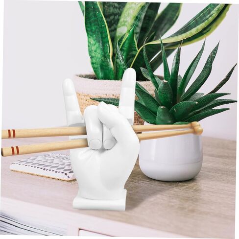 Vaguelly Resin Drum Stick Holder Stand Storage for Percussion Instruments Drumstick Rack Organizer Sturdy Music Accessory for Tongue Drums in Saudi Arabia