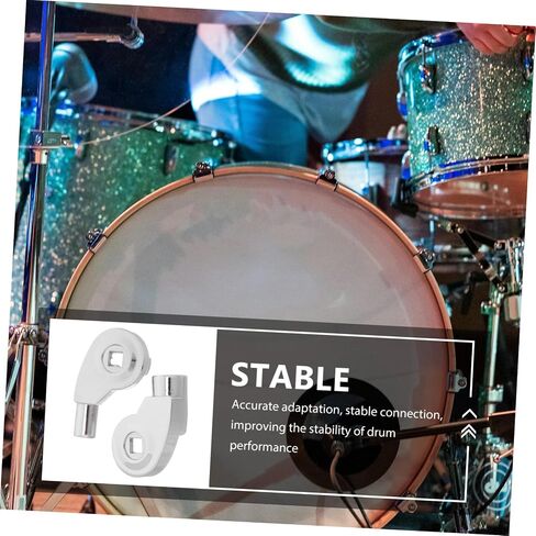 Drum Rack Connection Parts Cymbal Mount for Drum Set Clamp Professional Drummer Accessories in Saudi Arabia