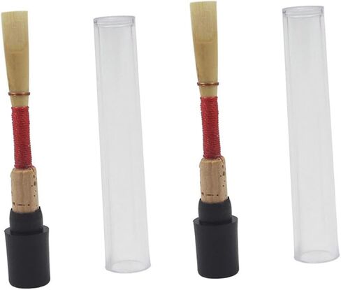 Vaguelly 2pcs Oboe Replacement for Beginner Replacement Oboe Oboe Kit Musical Instrument Parts Instrument Beginners Oboe Part Handmade Oboe Red in Saudi Arabia