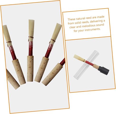 Vaguelly 2pcs Oboe Replacement for Beginner Replacement Oboe Oboe Kit Musical Instrument Parts Instrument Beginners Oboe Part Handmade Oboe Red in Saudi Arabia