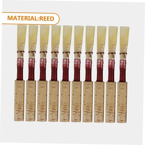 Vaguelly 2pcs Oboe Replacement for Beginner Replacement Oboe Oboe Kit Musical Instrument Parts Instrument Beginners Oboe Part Handmade Oboe Red in Saudi Arabia